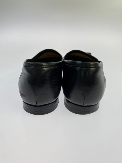 【現状渡し品】【メンズ】 SANTONI サントーニ TASSEL LOAFERS 421098 タッセルローファー 靴 165-260611-yn-08-min サイズ：10 1/2 カラー：ブラック 万代Net店