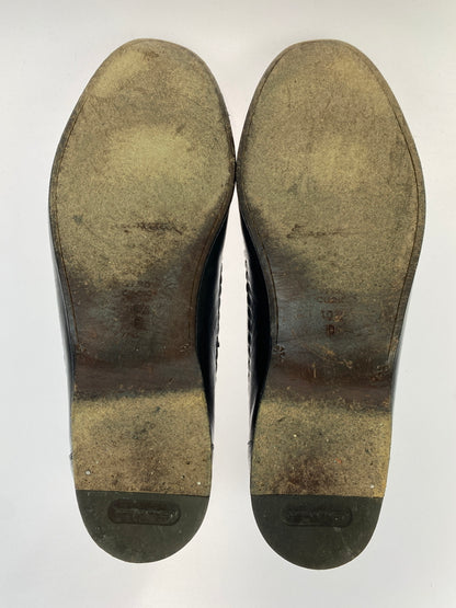 【現状渡し品】【メンズ】 SANTONI サントーニ TASSEL LOAFERS 421098 タッセルローファー 靴 165-260611-yn-08-min サイズ：10 1/2 カラー：ブラック 万代Net店