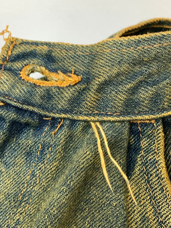 【現状渡し品】【メンズ】 USED ユーズド 再構築 DENIM PANT デニムパンツ メンズ ボトムス ヴィンテージ ジーンズ 157-260612-em-13-min サイズ：40×36 カラー：インディゴ 万代Net店