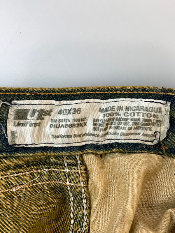 【現状渡し品】【メンズ】 USED ユーズド 再構築 DENIM PANT デニムパンツ メンズ ボトムス ヴィンテージ ジーンズ 157-260612-em-13-min サイズ：40×36 カラー：インディゴ 万代Net店