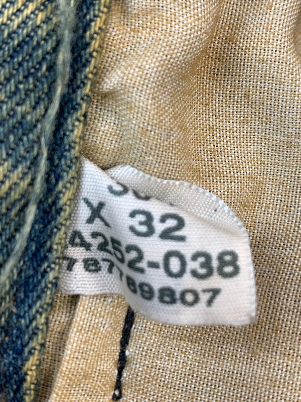 【現状渡し品】【メンズ】 USED ユーズド 再構築 DENIM PANT デニムパンツ メンズ ボトムス ヴィンテージ ジーンズ 157-260612-em-13-min サイズ：40×36 カラー：インディゴ 万代Net店