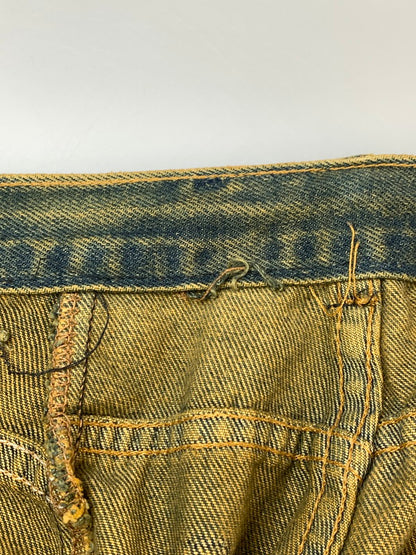 【現状渡し品】【メンズ】 USED ユーズド 再構築 DENIM PANT デニムパンツ メンズ ボトムス ヴィンテージ ジーンズ 157-260612-em-13-min サイズ：40×36 カラー：インディゴ 万代Net店