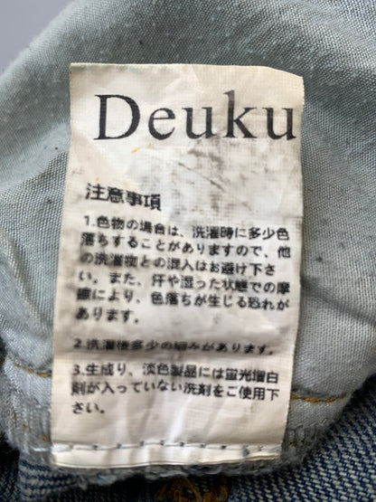 【中古品】【メンズ】 STILL WATER スティル ウォーター DAMAGE DENIM PANT ダメージ デニムパンツ メンズ ボトムス ジーンズ ジーパン 153-260612-em-05-min サイズ：M カラー：インディゴブルー 万代Net店