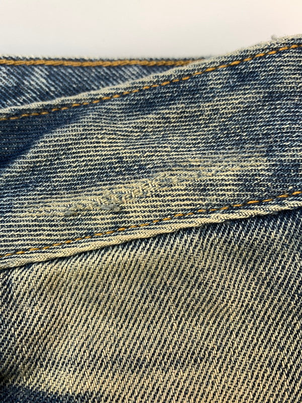 【中古品】【メンズ】 STILL WATER スティル ウォーター DAMAGE DENIM PANT ダメージ デニムパンツ メンズ ボトムス ジーンズ ジーパン 153-260612-em-05-min サイズ：M カラー：インディゴブルー 万代Net店