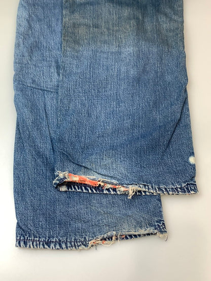 【中古品】【メンズ】 USED ユーズド DENIM PANT デニムパンツ メンズ ボトムス ジーンズ ジーパン 157-260612-em-06-min カラー：インディゴブルー 万代Net店