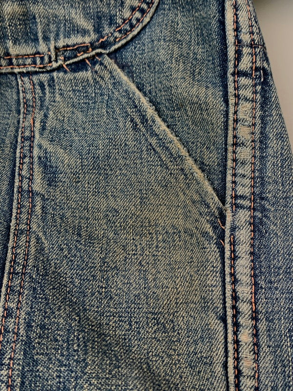 【中古品】【メンズ】 USED ユーズド DENIM PANT デニムパンツ メンズ ボトムス ジーンズ ジーパン 157-260612-em-06-min カラー：インディゴブルー 万代Net店