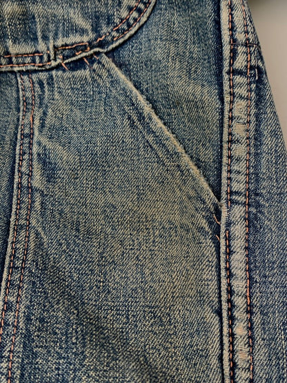 【中古品】【メンズ】 USED ユーズド DENIM PANT デニムパンツ メンズ ボトムス ジーンズ ジーパン 157-260612-em-06-min カラー：インディゴブルー 万代Net店