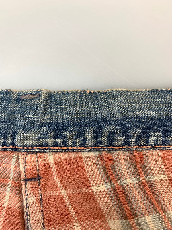 【中古品】【メンズ】 USED ユーズド DENIM PANT デニムパンツ メンズ ボトムス ジーンズ ジーパン 157-260612-em-06-min カラー：インディゴブルー 万代Net店