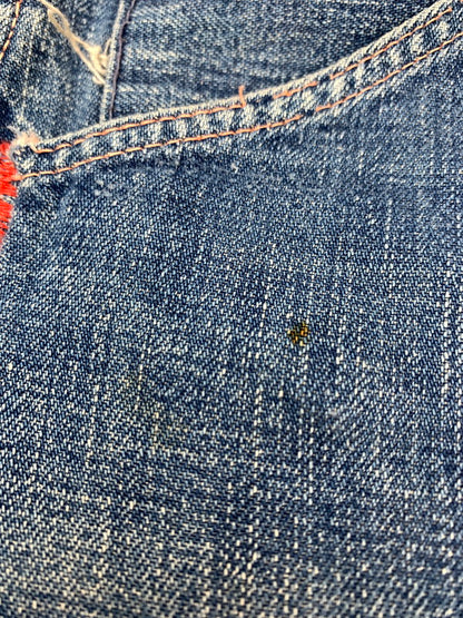 【中古品】【メンズ】 USED ユーズド DENIM PANT デニムパンツ メンズ ボトムス ジーンズ ジーパン 157-260612-em-06-min カラー：インディゴブルー 万代Net店