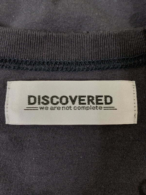 【中古品】【メンズ】 DISCOVERED ディスカバード LOOPING DAMAGE CUTSEWN DC-AW22-CU-06 ルーピング ダメージ カットソー メンズ トップス 長袖Tシャツ 140-260612-em-48-min サイズ：2 カラー：ダークグレー 万代Net店
