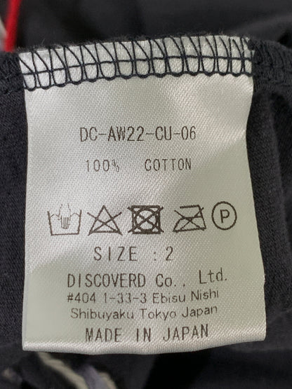 【中古品】【メンズ】 DISCOVERED ディスカバード LOOPING DAMAGE CUTSEWN DC-AW22-CU-06 ルーピング ダメージ カットソー メンズ トップス 長袖Tシャツ 140-260612-em-48-min サイズ：2 カラー：ダークグレー 万代Net店