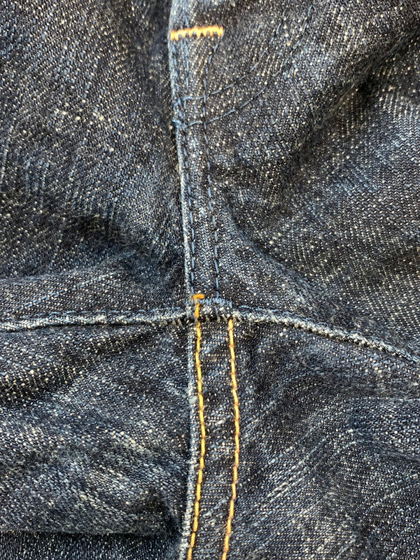 【中古品】【レディース】 EVISU YAMANE エヴィス ヤマメ 1972 DENIM PANT デニムパンツ レディース ボトムス ジーパン ジーンズ 171-260612-em-04-min サイズ：24×32 カラー：インディゴブルー 万代Net店