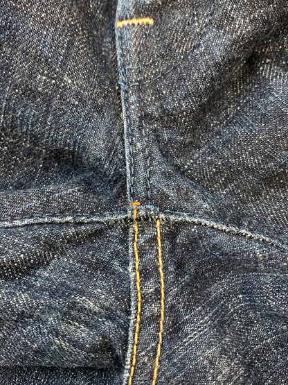 【中古品】【レディース】 EVISU YAMANE エヴィス ヤマメ 1972 DENIM PANT デニムパンツ レディース ボトムス ジーパン ジーンズ 171-260612-em-04-min サイズ：24×32 カラー：インディゴブルー 万代Net店