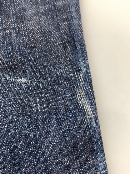 【中古品】【レディース】 EVISU YAMANE エヴィス ヤマメ 1972 DENIM PANT デニムパンツ レディース ボトムス ジーパン ジーンズ 171-260612-em-04-min サイズ：24×32 カラー：インディゴブルー 万代Net店
