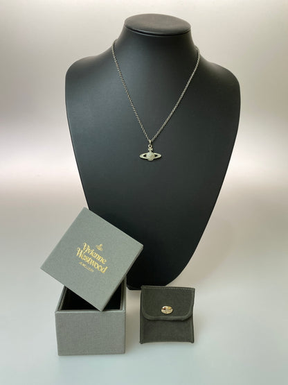 【中古品】【レディース】 VIVIENNE WESTWOOD ヴィヴィアンウエストウッド MINI BAS RELIEF NECKLACE ミニ バス レリーフ ネックレス 192-260615-em-22-min カラー：シルバー 万代Net店