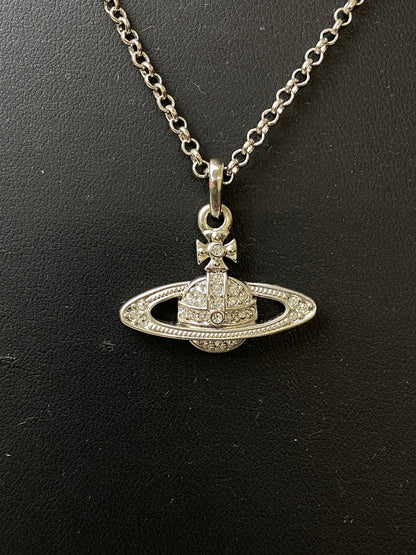 【中古品】【レディース】 VIVIENNE WESTWOOD ヴィヴィアンウエストウッド MINI BAS RELIEF NECKLACE ミニ バス レリーフ ネックレス 192-260615-em-22-min カラー：シルバー 万代Net店
