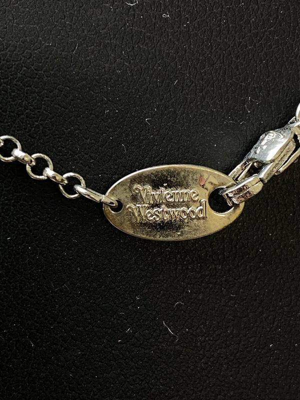 【中古品】【レディース】 VIVIENNE WESTWOOD ヴィヴィアンウエストウッド MINI BAS RELIEF NECKLACE ミニ バス レリーフ ネックレス 192-260615-em-22-min カラー：シルバー 万代Net店