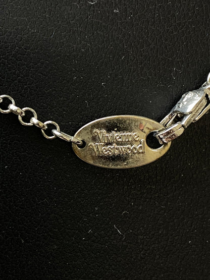 【中古品】【レディース】 VIVIENNE WESTWOOD ヴィヴィアンウエストウッド MINI BAS RELIEF NECKLACE ミニ バス レリーフ ネックレス 192-260615-em-22-min カラー：シルバー 万代Net店