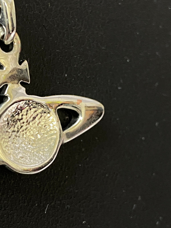 【中古品】【レディース】 VIVIENNE WESTWOOD ヴィヴィアンウエストウッド MINI BAS RELIEF NECKLACE ミニ バス レリーフ ネックレス 192-260615-em-22-min カラー：シルバー 万代Net店