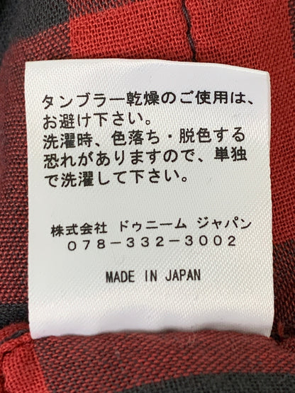 【中古品】【メンズ】 DENIME ドゥニーム オリゾンティタグ CHECK SHIRT チェック 長袖 シャツ メンズ トップス 145-260612-em-49-min サイズ：M カラー：レッド系 万代Net店