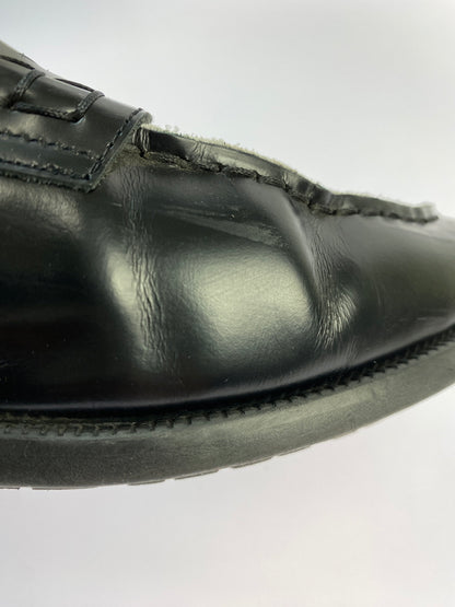【中古品】【メンズ】 HAWKINS ホーキンス OLIVER LOAFER HL61002 オリバー ローファー 靴 165-260611-yn-09-min サイズ：27.5cm カラー：ブラック/ホワイト 万代Net店