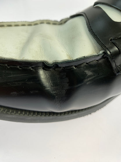 【中古品】【メンズ】 HAWKINS ホーキンス OLIVER LOAFER HL61002 オリバー ローファー 靴 165-260611-yn-09-min サイズ：27.5cm カラー：ブラック/ホワイト 万代Net店