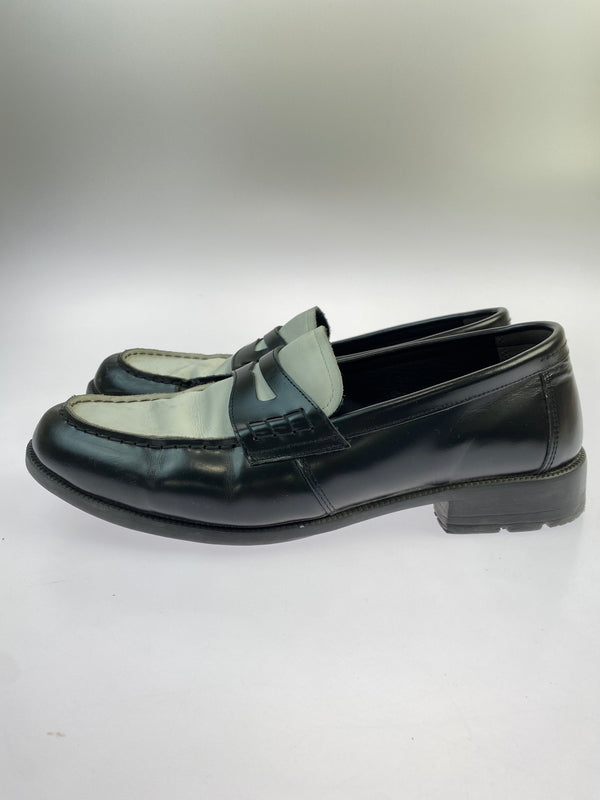 【中古品】【メンズ】 HAWKINS ホーキンス OLIVER LOAFER HL61002 オリバー ローファー 靴 165-260611-yn-09-min サイズ：27.5cm カラー：ブラック/ホワイト 万代Net店