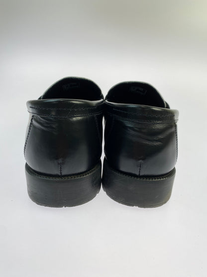 【中古品】【メンズ】 HAWKINS ホーキンス OLIVER LOAFER HL61002 オリバー ローファー 靴 165-260611-yn-09-min サイズ：27.5cm カラー：ブラック/ホワイト 万代Net店