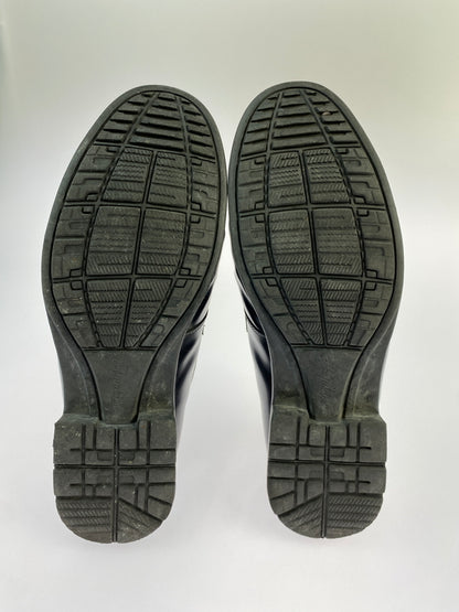 【中古品】【メンズ】 HAWKINS ホーキンス OLIVER LOAFER HL61002 オリバー ローファー 靴 165-260611-yn-09-min サイズ：27.5cm カラー：ブラック/ホワイト 万代Net店