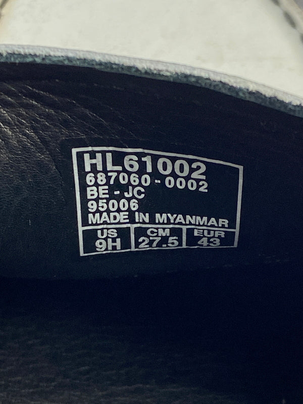【中古品】【メンズ】 HAWKINS ホーキンス OLIVER LOAFER HL61002 オリバー ローファー 靴 165-260611-yn-09-min サイズ：27.5cm カラー：ブラック/ホワイト 万代Net店