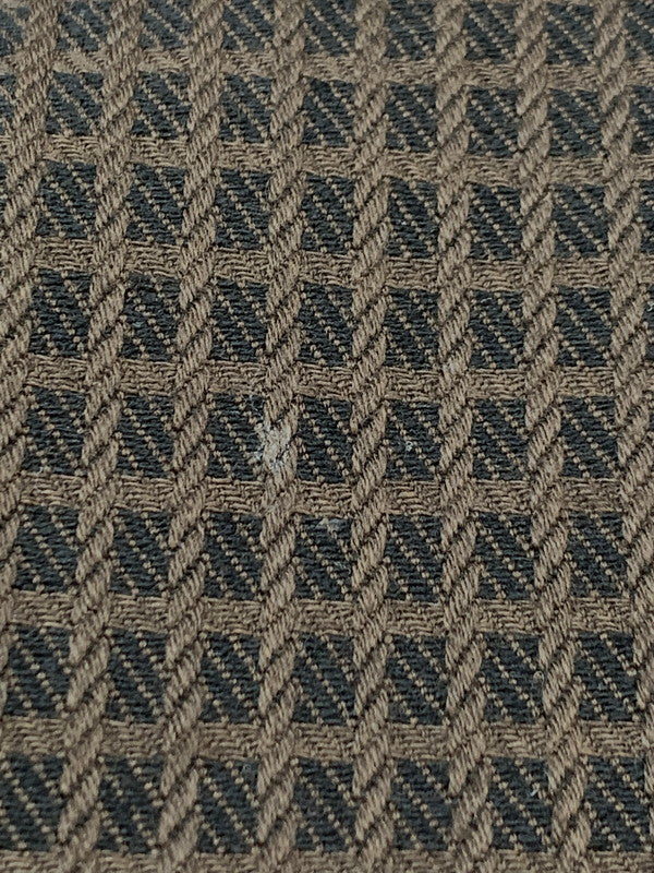 【中古品】【メンズ】 HUF ハフ WAFFLE WEAVING ZIP LS SHIRT ワッフルウィービングジップアップシャツジャケット ロングスリーブ 長袖シャツ チェックシャツ 142-260611-kt-12-min サイズ：L カラー：ブラウン系 万代Net店
