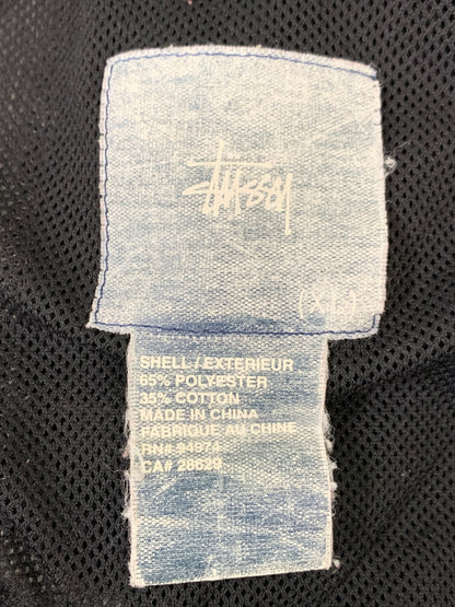 【現状渡し品】【メンズ】 STUSSY ステューシー 00S COTTON GIMMICK JACKET コットンギミックジャケット ナイロンジャケット 142-260615-kt-11-min サイズ：XL カラー：グレー 万代Net店
