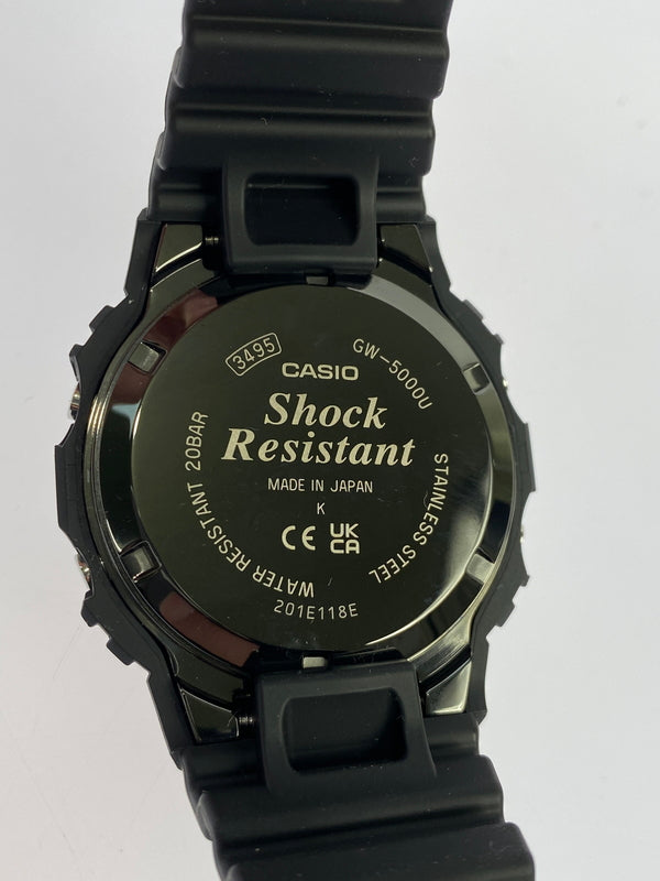 【中古品】【メンズ】 CASIO カシオ G-SHOCK 5000 SERIES SOLAR WATCHGW-5000U ジーショック ソーラー 腕時計 196-260611-yn-17-min カラー：ブラック 万代Net店