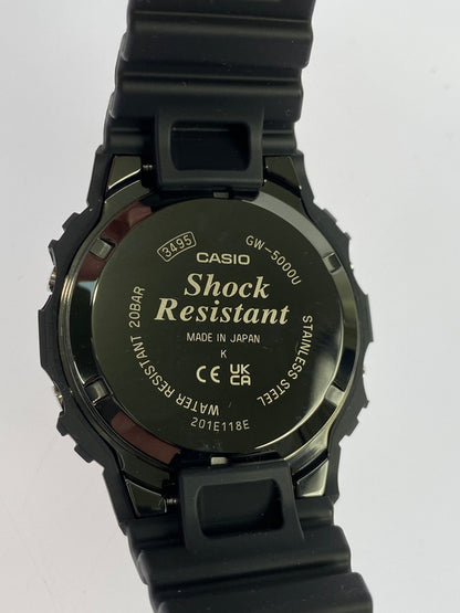 【中古品】【メンズ】 CASIO カシオ G-SHOCK 5000 SERIES SOLAR WATCHGW-5000U ジーショック ソーラー 腕時計 196-260611-yn-17-min カラー：ブラック 万代Net店