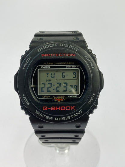 【中古品】【メンズ】 CASIO カシオ G-SHOCK 5700 SERIES DW-5750E-1JF ジーショック クウォーツウォッチ 腕時計 196-260611-yn-18-min カラー：ブラック 万代Net店