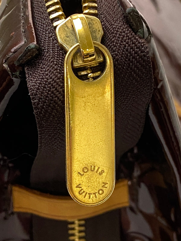 【現状渡し品】【レディース】 LOUIS VUITTON ルイ・ヴィトン モノグラム ヴェルニ ローズウッド アヴェニュー ショルダーバッグ M93510 レディース カバン 光沢 179-260615-em-17-min カラー：ワインレッド系 万代Net店