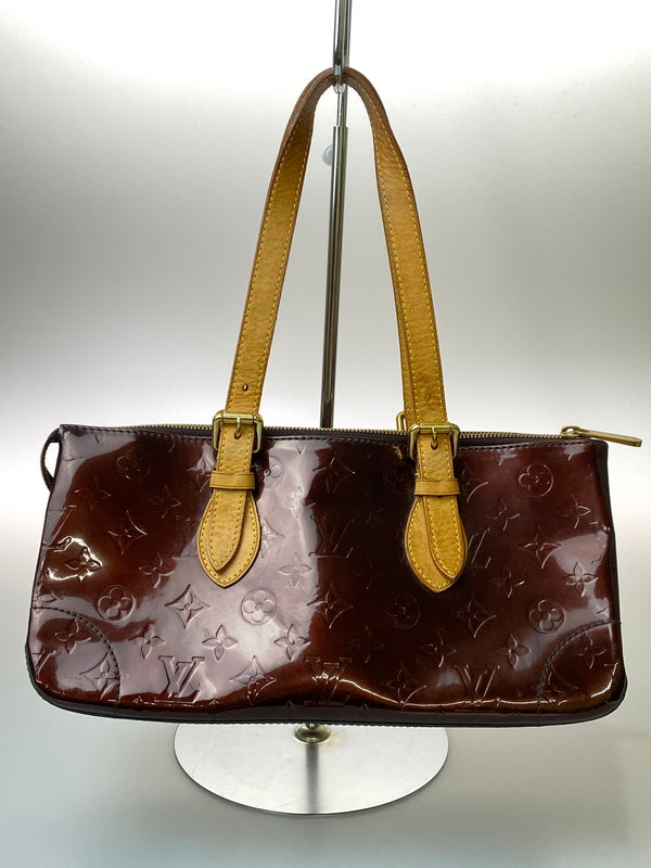 【現状渡し品】【レディース】 LOUIS VUITTON ルイ・ヴィトン モノグラム ヴェルニ ローズウッド アヴェニュー ショルダーバッグ M93510 レディース カバン 光沢 179-260615-em-17-min カラー：ワインレッド系 万代Net店