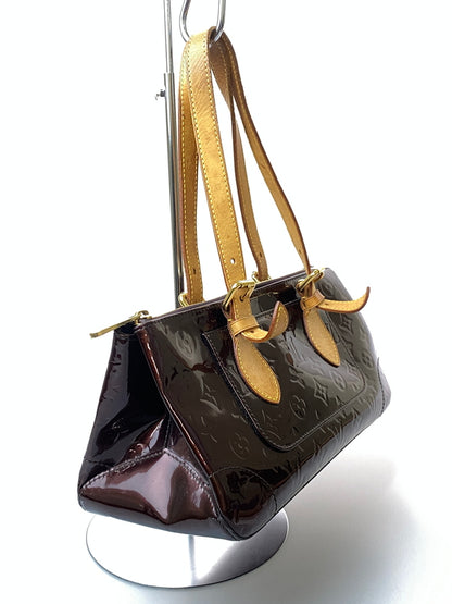 【現状渡し品】【レディース】 LOUIS VUITTON ルイ・ヴィトン モノグラム ヴェルニ ローズウッド アヴェニュー ショルダーバッグ M93510 レディース カバン 光沢 179-260615-em-17-min カラー：ワインレッド系 万代Net店