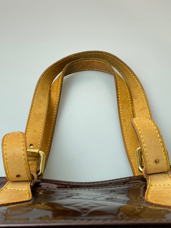 【現状渡し品】【レディース】 LOUIS VUITTON ルイ・ヴィトン モノグラム ヴェルニ ローズウッド アヴェニュー ショルダーバッグ M93510 レディース カバン 光沢 179-260615-em-17-min カラー：ワインレッド系 万代Net店