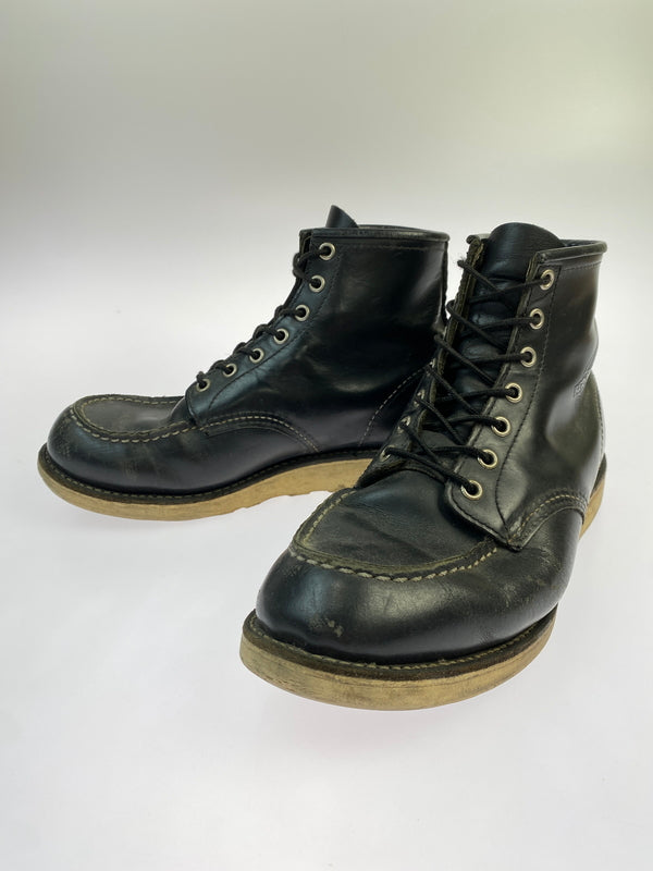 【現状渡し品】【メンズ】 RED WING レッド ウィング D8130 アイリッシュセッター ブーツ 靴 164-260618-jt-13-min サイズ：US 8 1/2 D カラー：ブラック 万代Net店