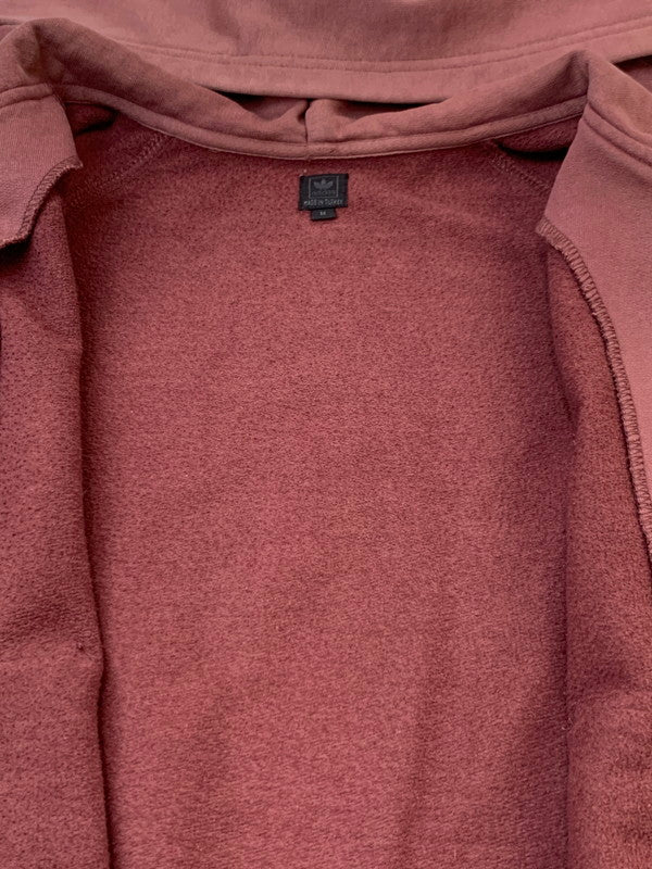 【現状渡し品】【メンズ】 ADIDAS アディダス 90S ZIP HOODIE ジップフーディ パーカー スウェット 146-260611-kt-13-min サイズ：M カラー：ブラウン系 万代Net店