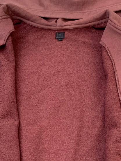 【現状渡し品】【メンズ】 ADIDAS アディダス 90S ZIP HOODIE ジップフーディ パーカー スウェット 146-260611-kt-13-min サイズ：M カラー：ブラウン系 万代Net店