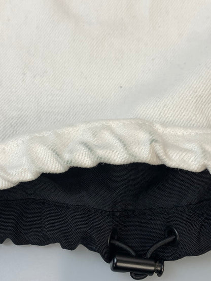 【中古品】【メンズ】 ALEXANDERWANG アレキサンダーワン ハイブリッドカーゴパンツ メンズ デニム ナイロン ボトムス 168-260612-em-07-min サイズ：24 カラー：ホワイト/ブラック 万代Net店
