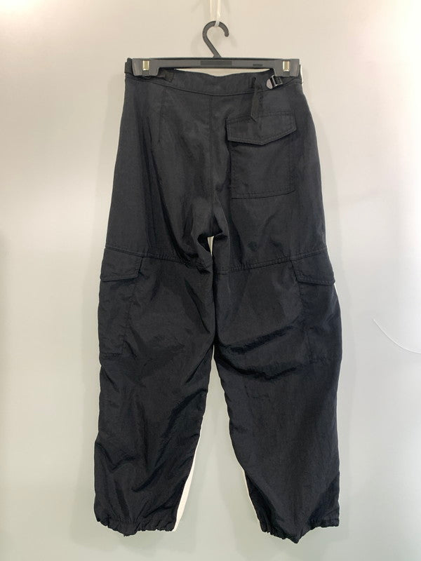 【中古品】【メンズ】 ALEXANDERWANG アレキサンダーワン ハイブリッドカーゴパンツ メンズ デニム ナイロン ボトムス 168-260612-em-07-min サイズ：24 カラー：ホワイト/ブラック 万代Net店