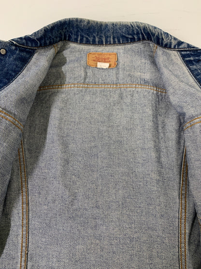 【中古品】【メンズ】 LEVI'S 71205-0217 リーバイス DENIM JACKET デニムジャケット Gジャン 146-260615-kt-01-min サイズ：44L カラー：ブルー 万代Net店