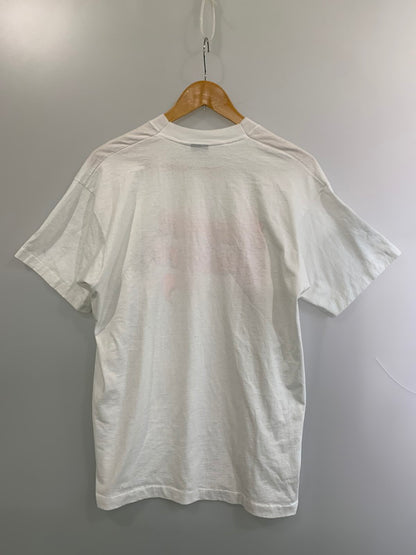 【中古品】【メンズ】 NEWPORT ニューポート PRINT TEE プリントTシャツ 半袖Tシャツ 146-260611-kt-11-min サイズ：XL カラー：ホワイト 万代Net店
