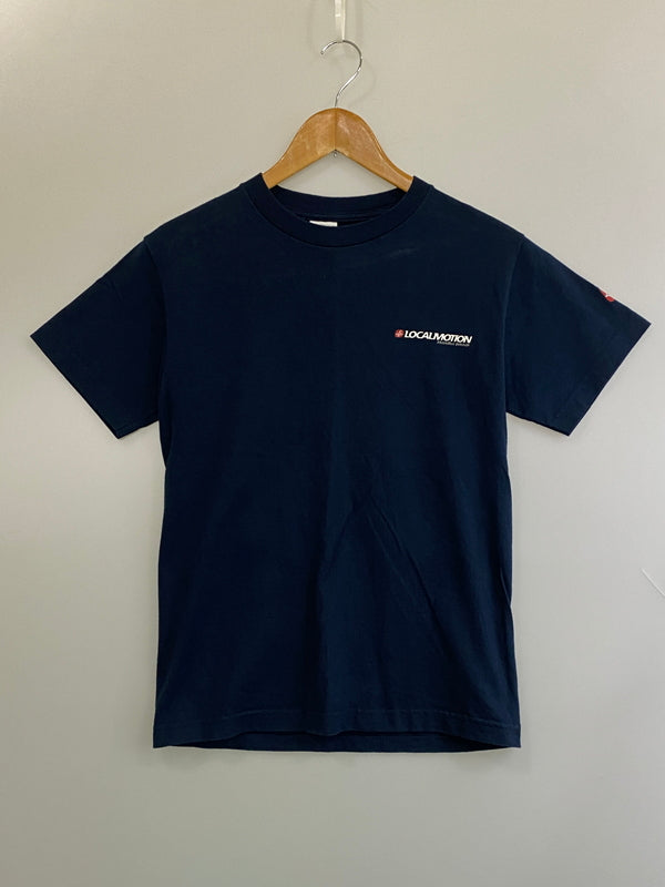 【中古品】【メンズ】 LOCAL MOTION ローカル モーション 90S SEXY GIRL TEE 90年代 セクシー ガール ティー 半袖 ショートスリーブ 146-260724-hu-17-min サイズ：S カラー：ネイビー 万代Net店