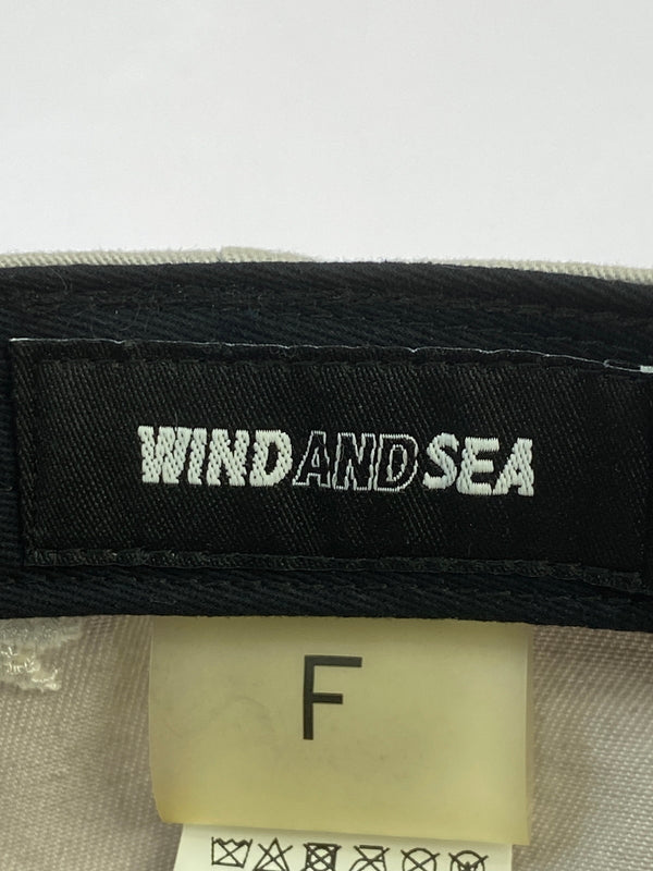【中古品】【メンズ】 LFYT×WIND AND SEA ラファイエット ウィンダンシー LOGO CAP ロゴ キャップ 185-260618-KS-05-min サイズ：F カラー：グレー 万代Net店