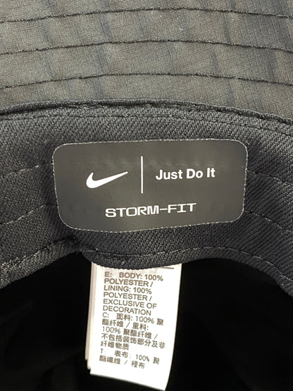 【中古品】【メンズ】 NIKE×STUSSY ナイキ ステューシー NYLON BUCKET HAT DQ7817-010 ナイロン バケットハット 185-260618-KS-06-min サイズ：XL カラー：ブラック 万代Net店
