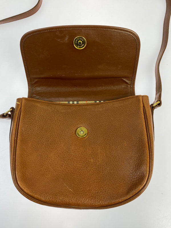 【中古品】【レディース】 BURBERRY'S バーバリーズ SHOLDER BAG ショルダーバッグ 180-260627-hu-13-min カラー：ブラウン 万代Net店